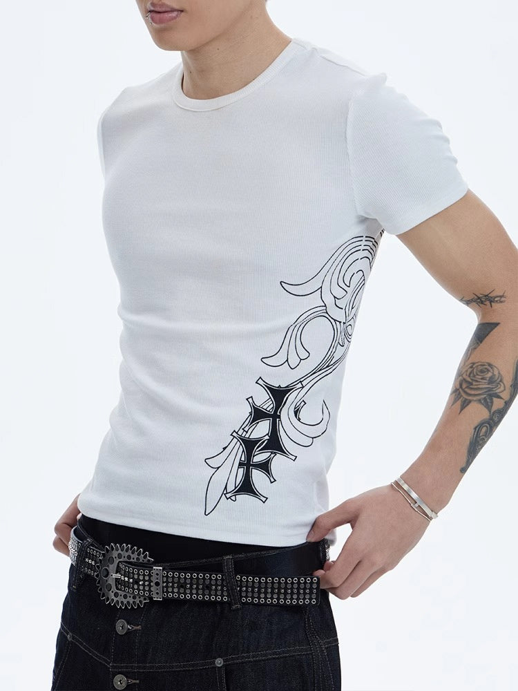 Cross Tight Tee (2color)