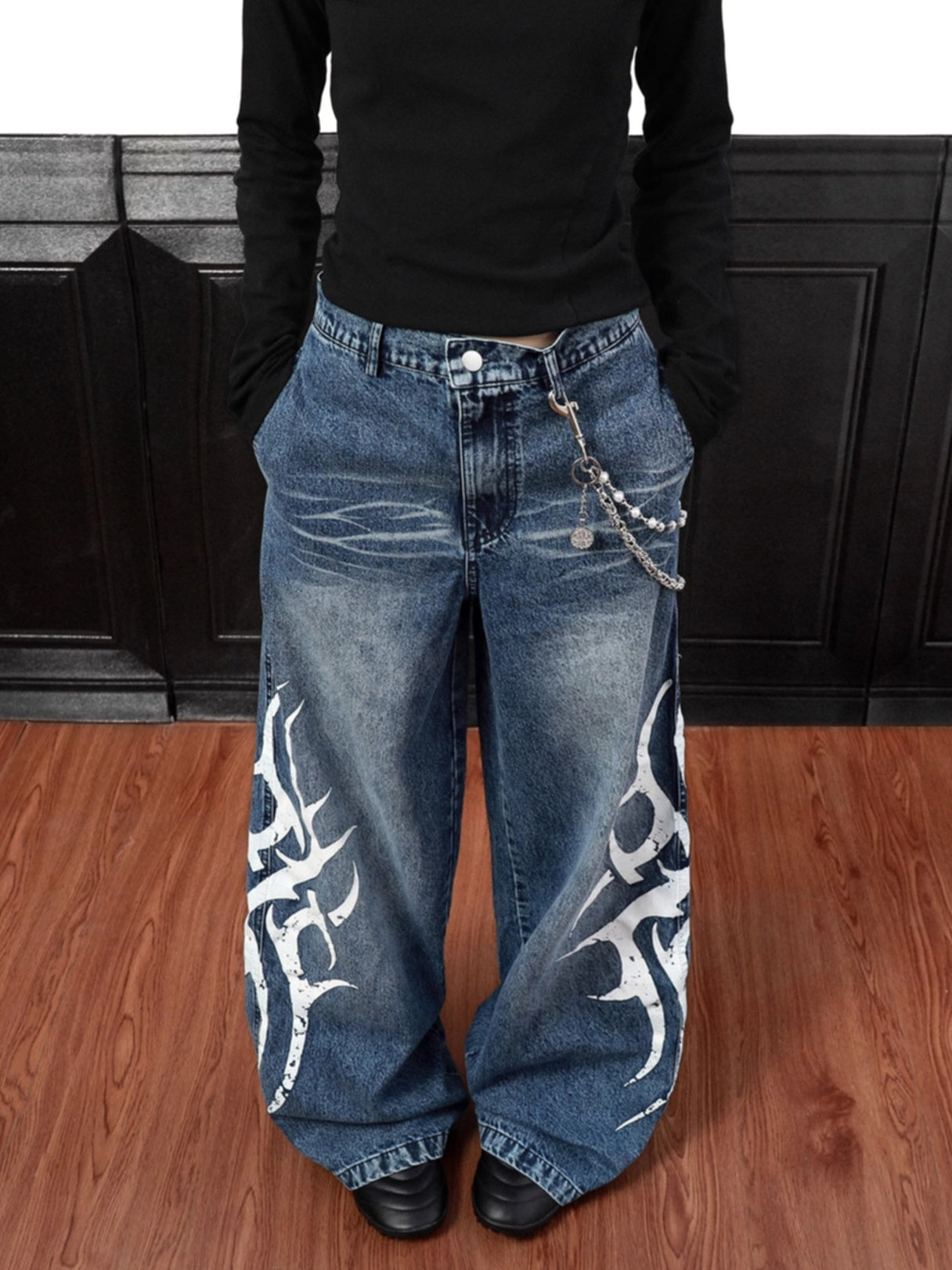 Blade Printing Denim