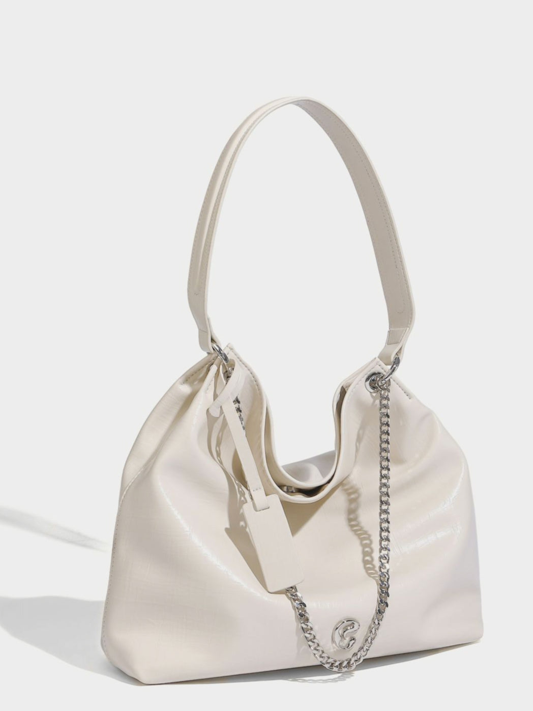 Chain Leather Bag (2color)