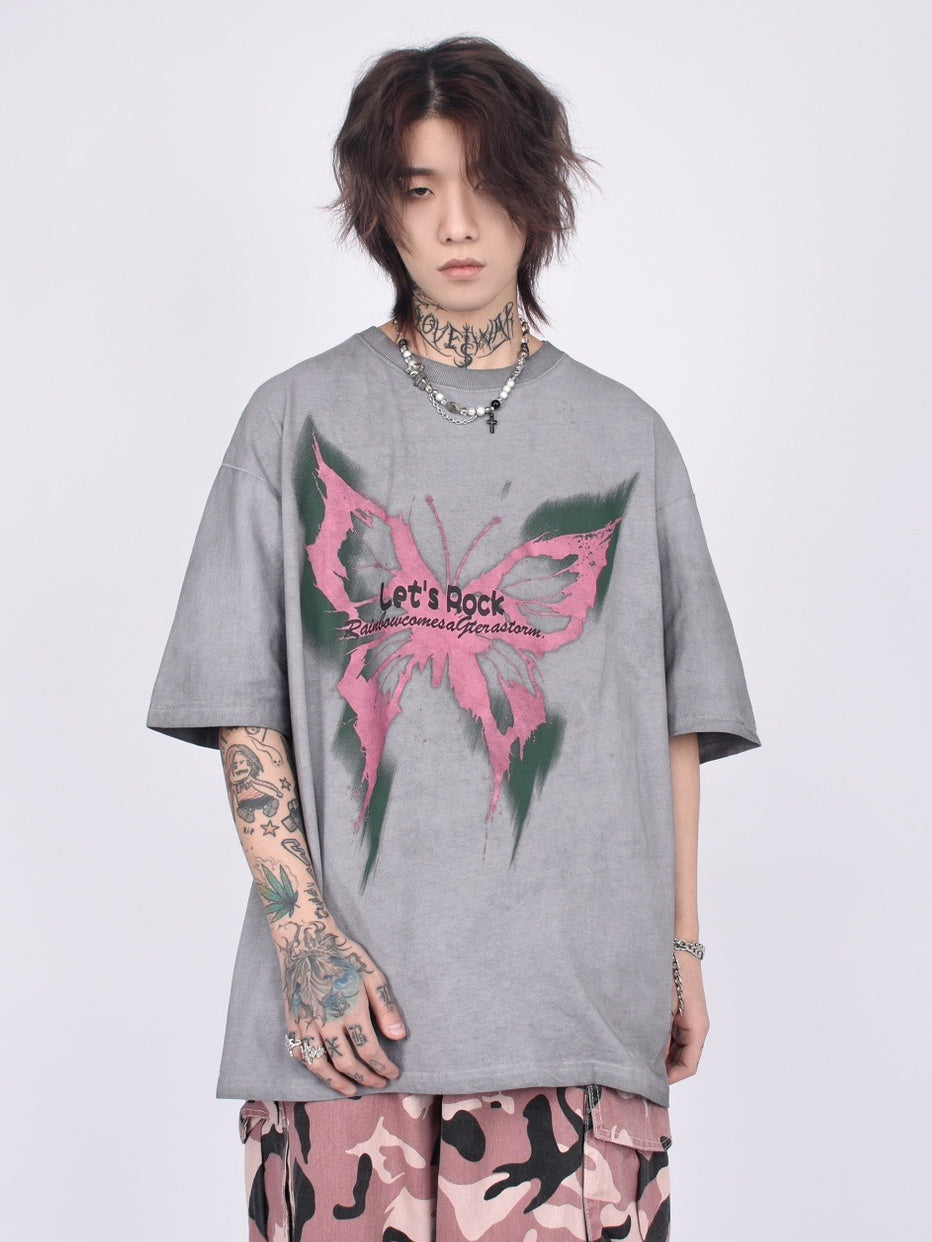 Butterfly T-shirt (2color)