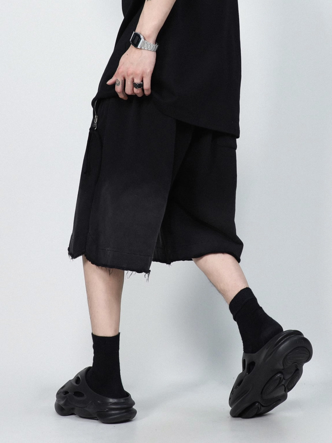 Draw String Jorts (2color)