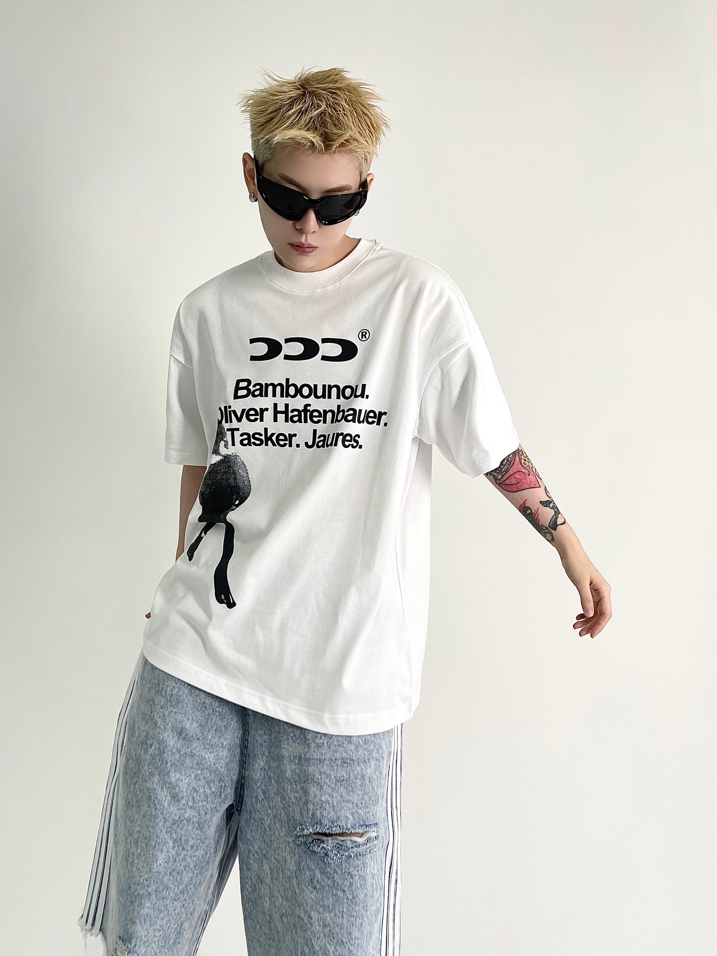 Sentence Graphic T-shirt (2color)