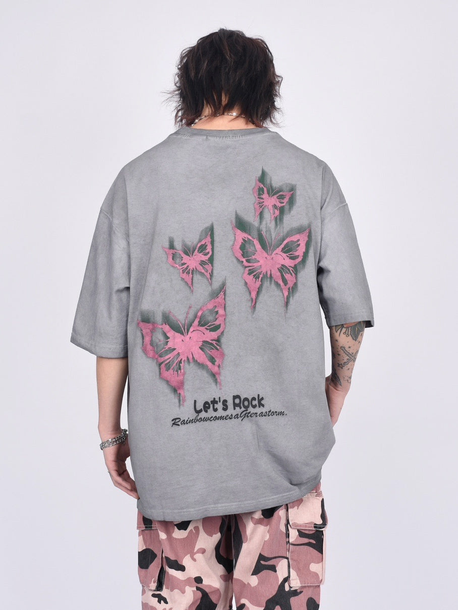 Butterfly T-shirt (2color)