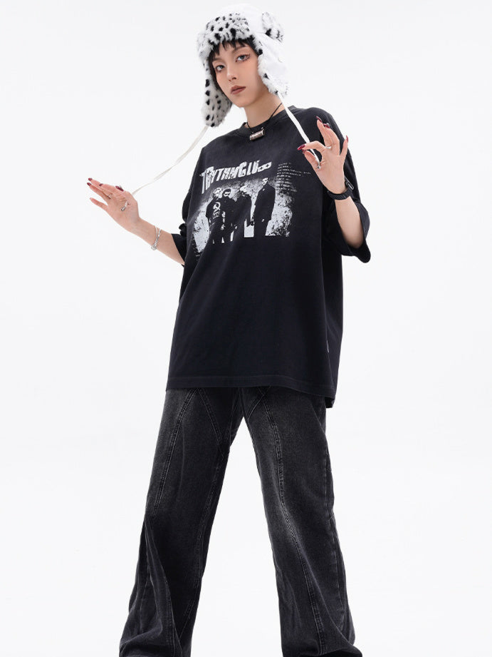 Trythmclub Printing T-shirt (2color)