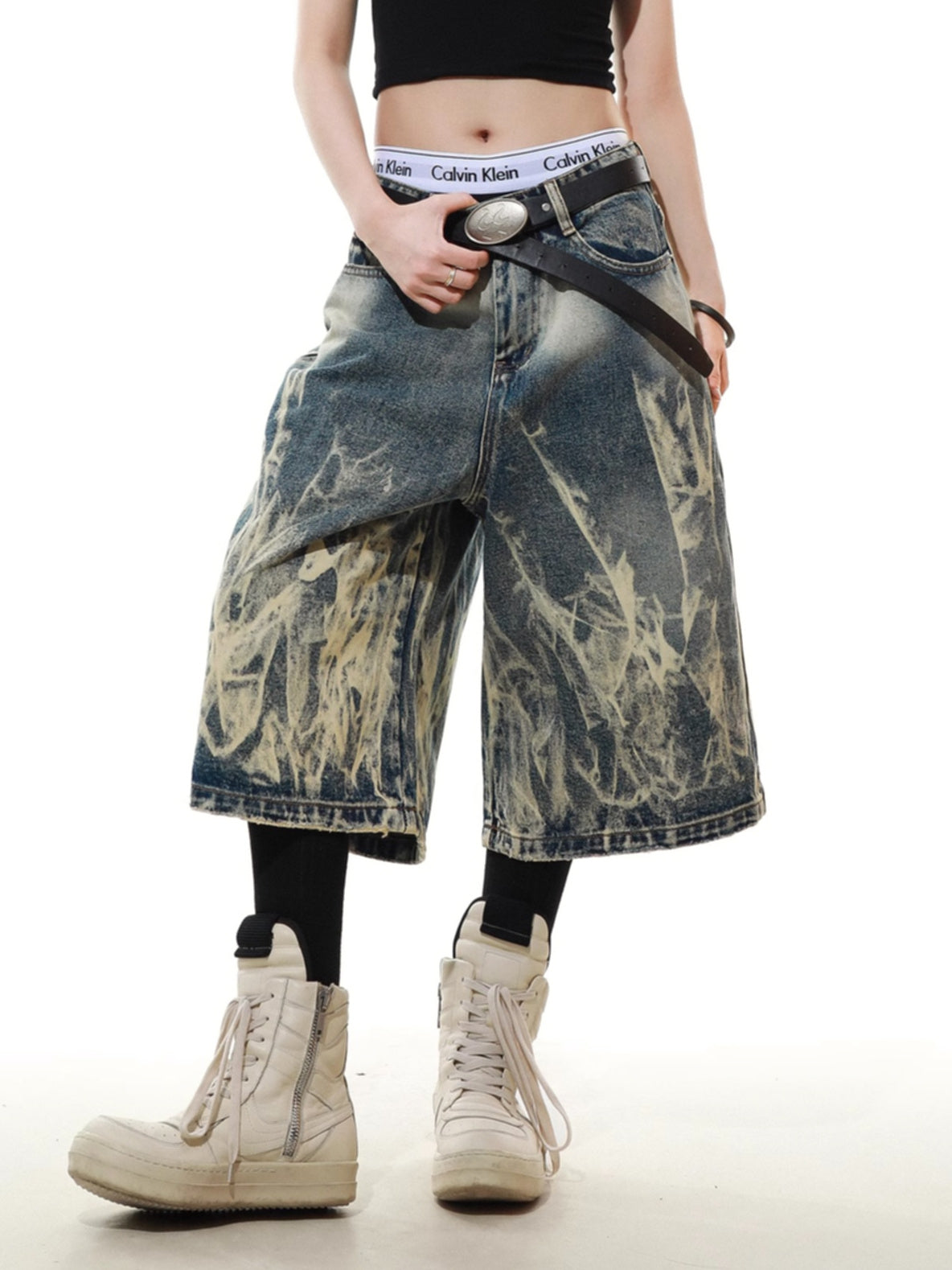 Crack Thunder Washed Jorts