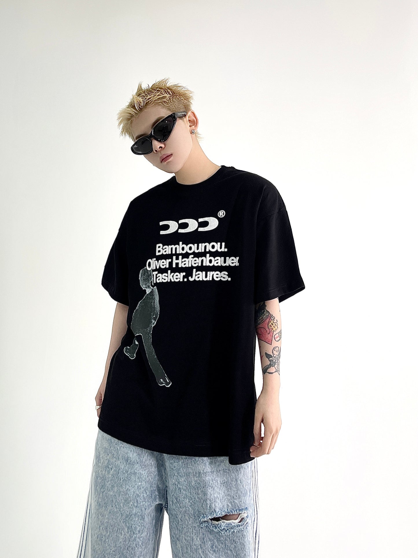 Sentence Graphic T-shirt (2color)