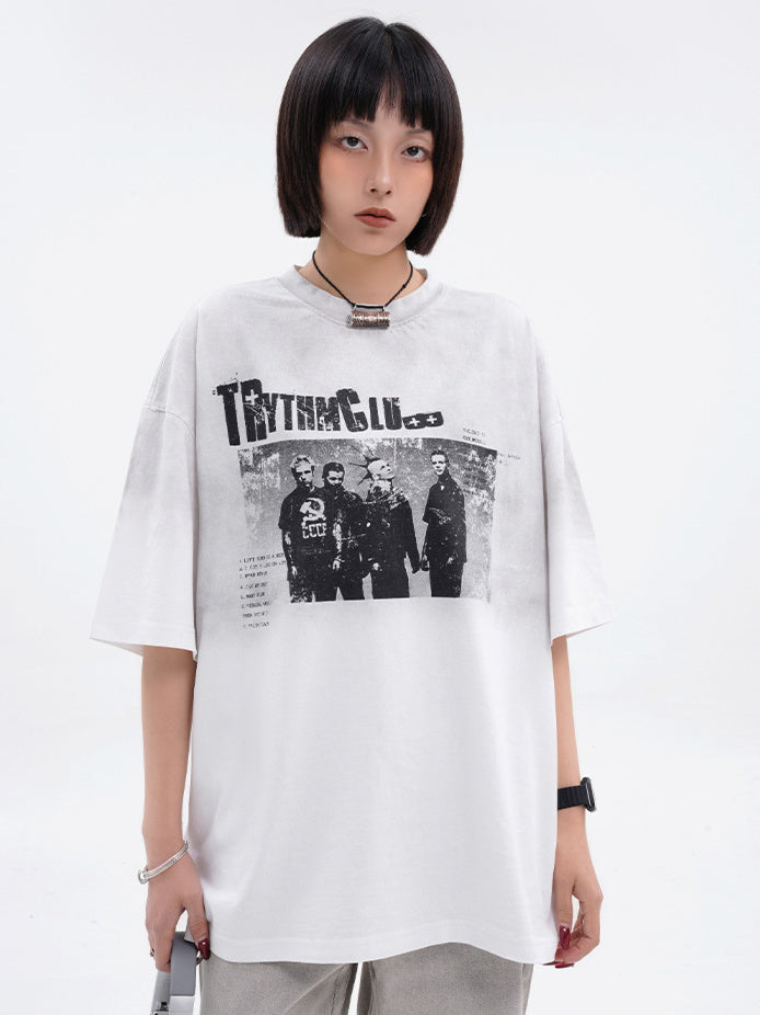 Trythmclub Printing T-shirt (2color)