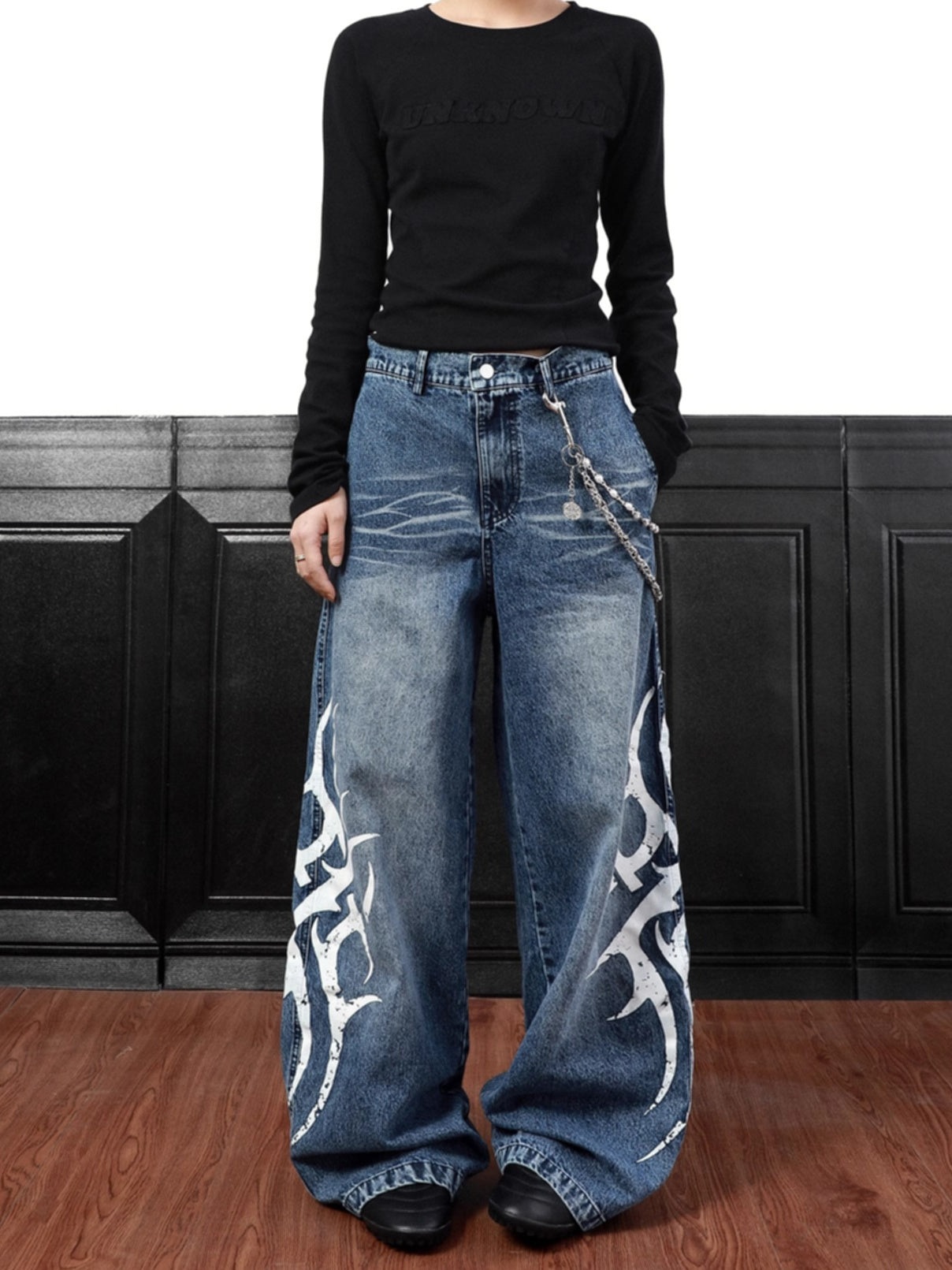 Blade Printing Denim