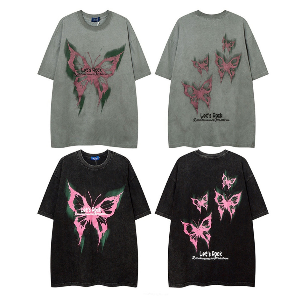 Butterfly T-shirt (2color)