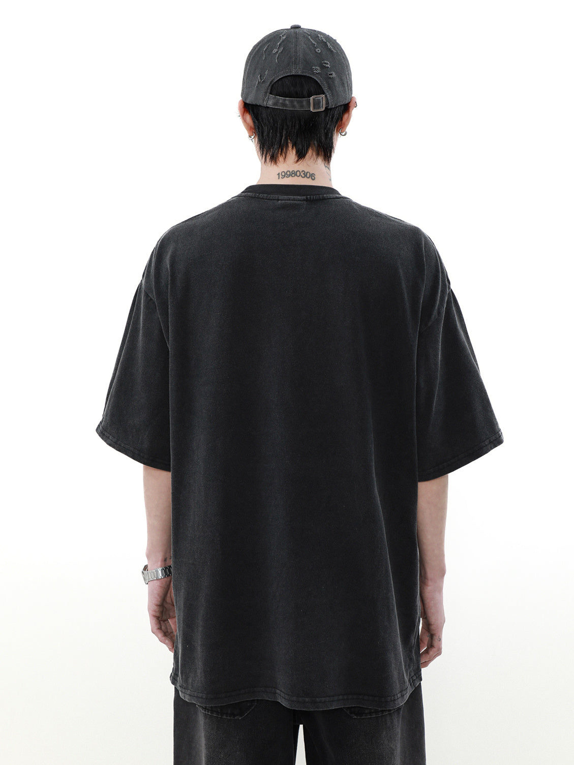 Washed Otter T-shirt (2color)