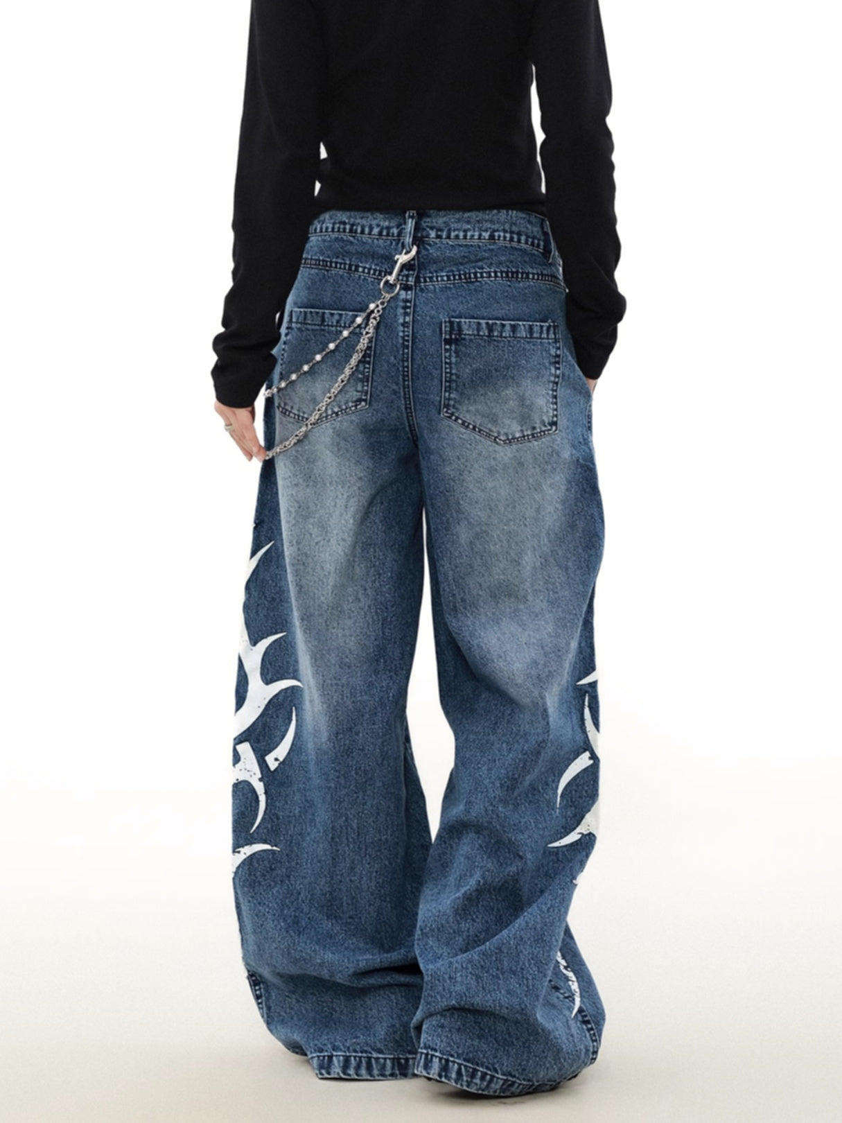 Blade Printing Denim