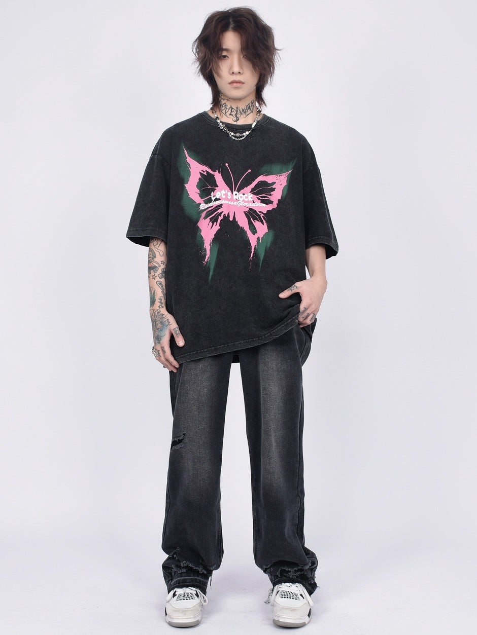 Butterfly T-shirt (2color)