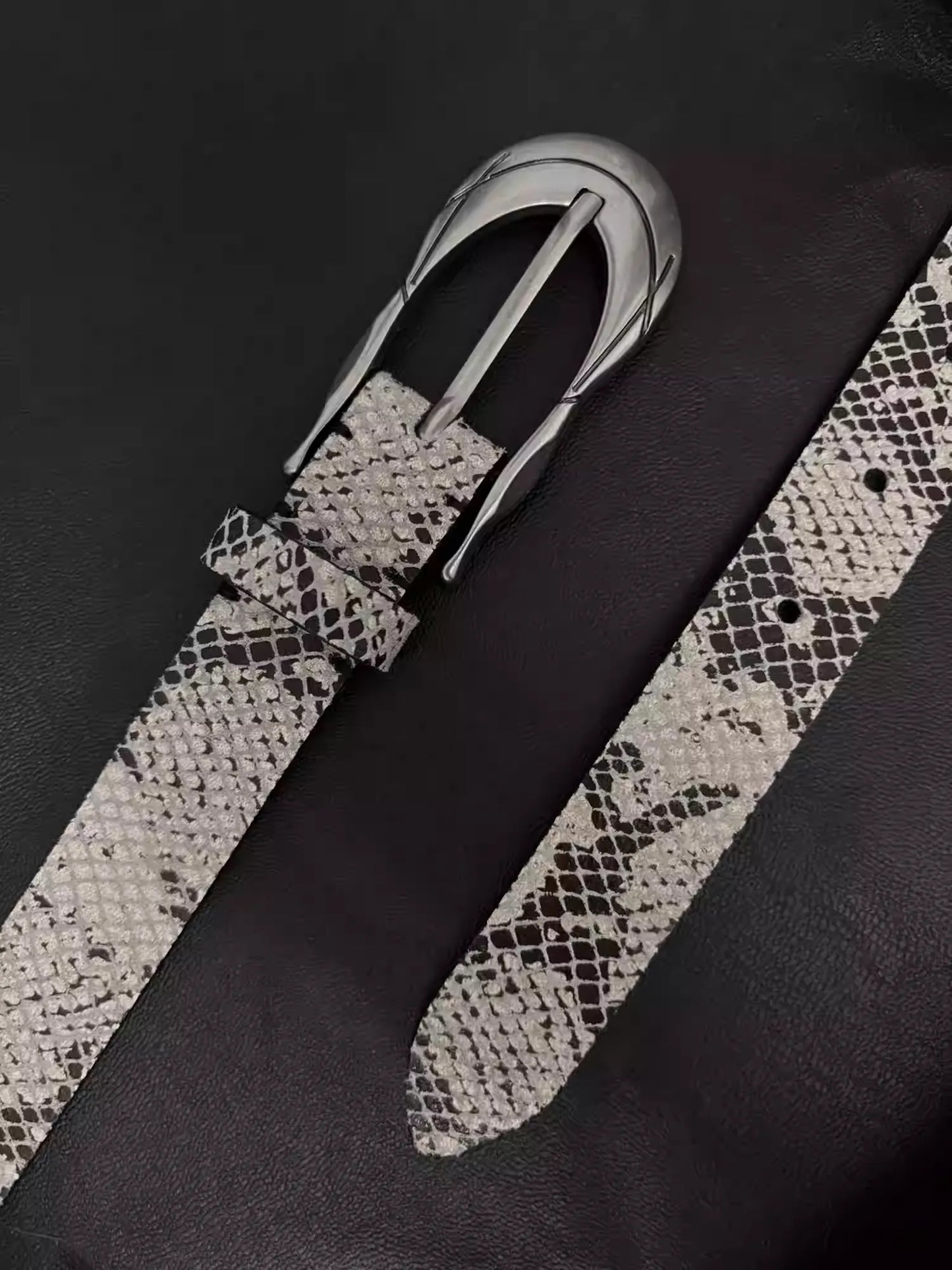 Snake Pattern Belt