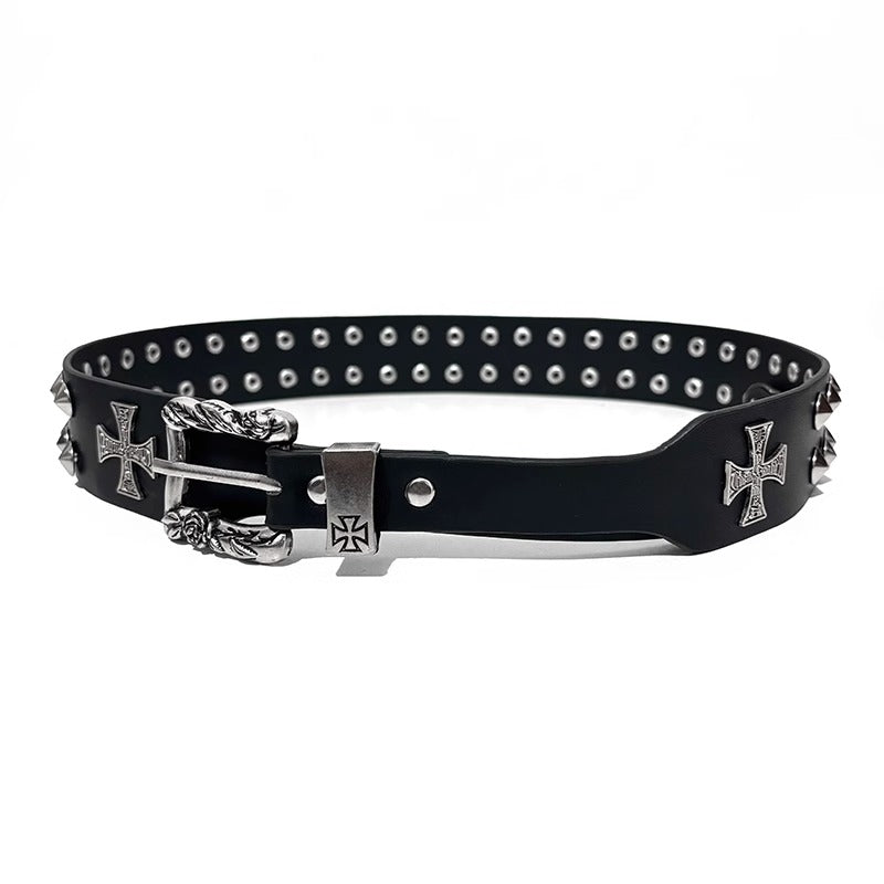 Cross Studs Belt