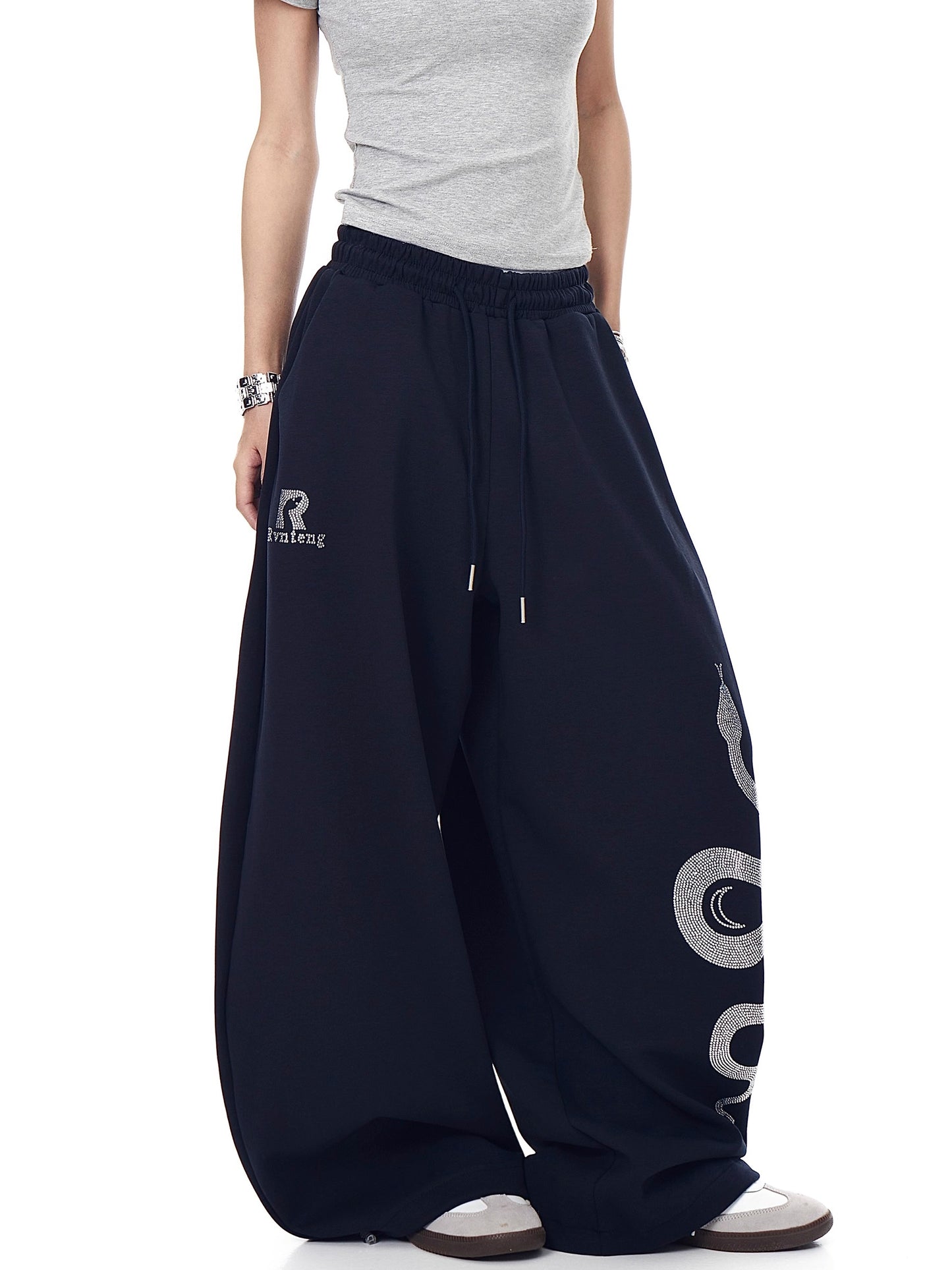 Snake Sweat Pants (2color)
