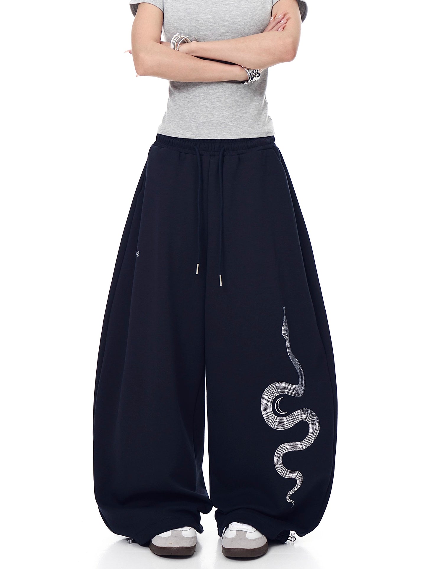 Snake Sweat Pants (2color)
