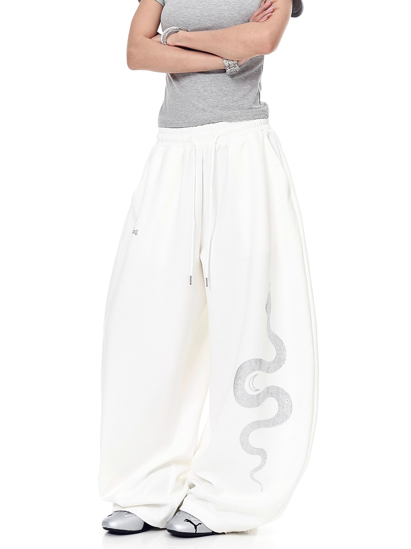 Snake Sweat Pants (2color)