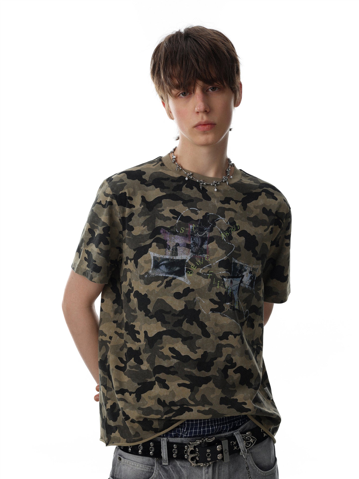 Camoflage Picture T-shirt