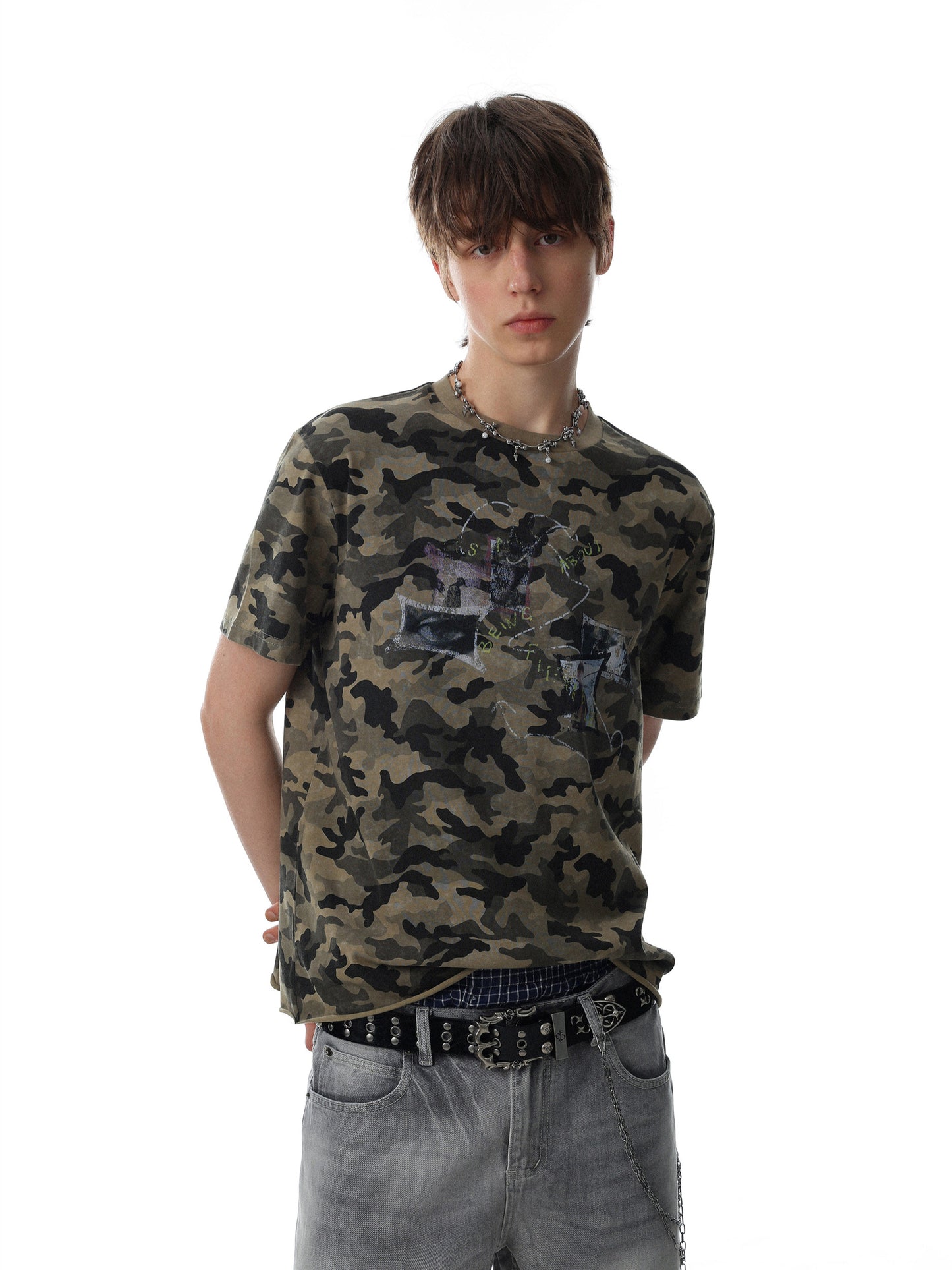 Camoflage Picture T-shirt