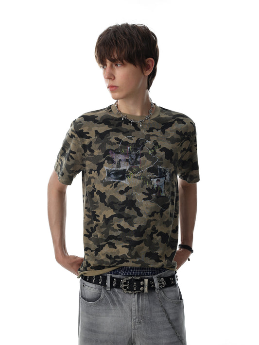 Camoflage Picture T-shirt
