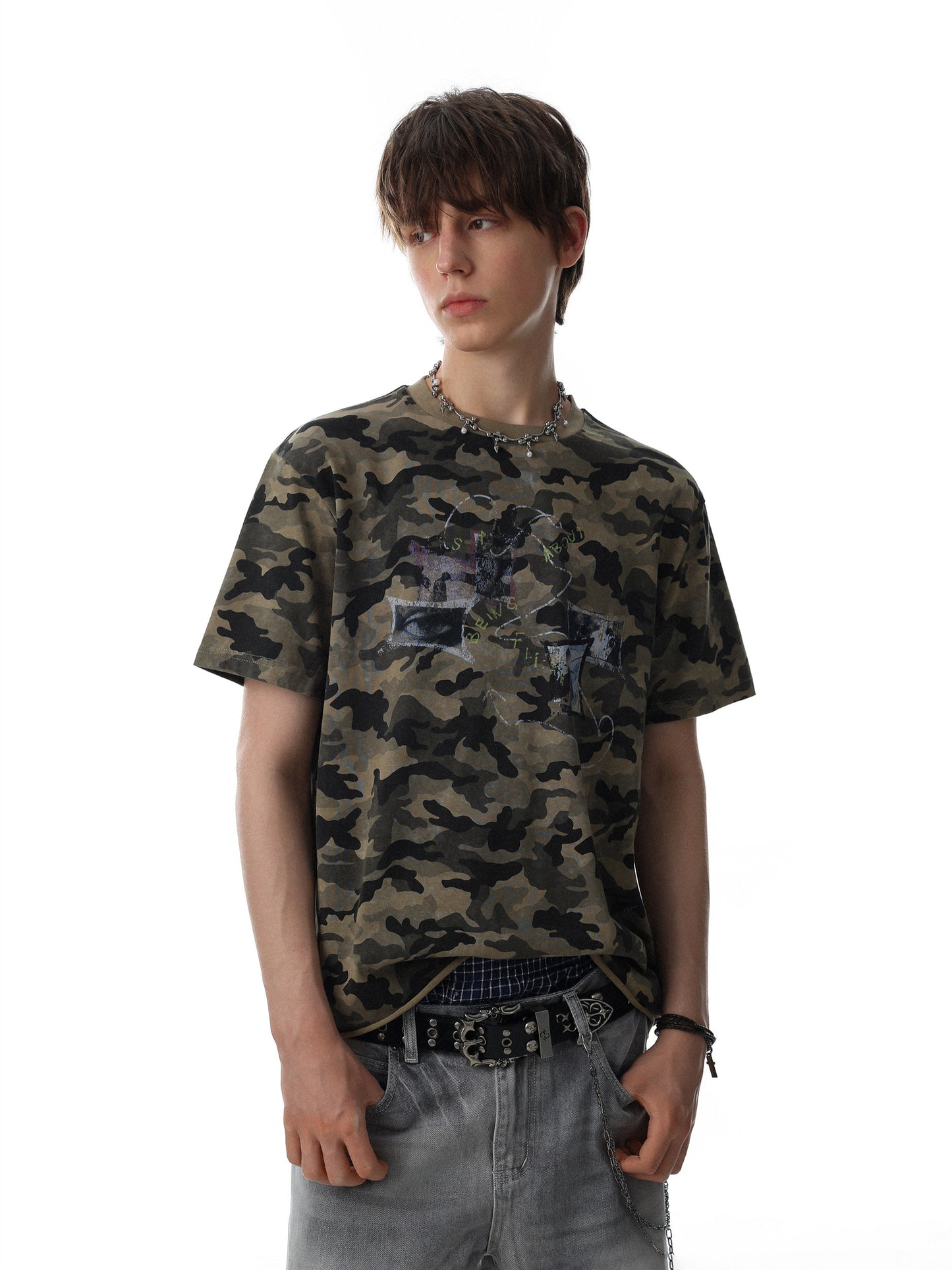 Camoflage Picture T-shirt