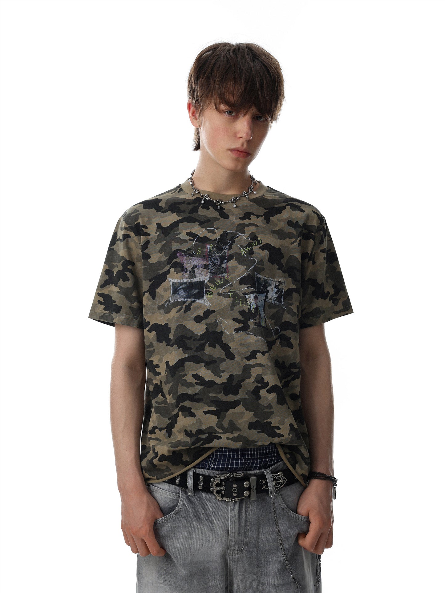 Camoflage Picture T-shirt