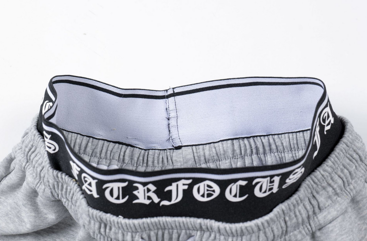 Layered Waistband Cross Sweatpants