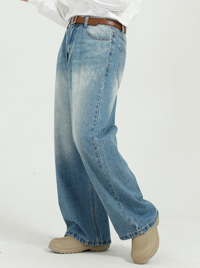 Vintage Light Blue Baggy Denim