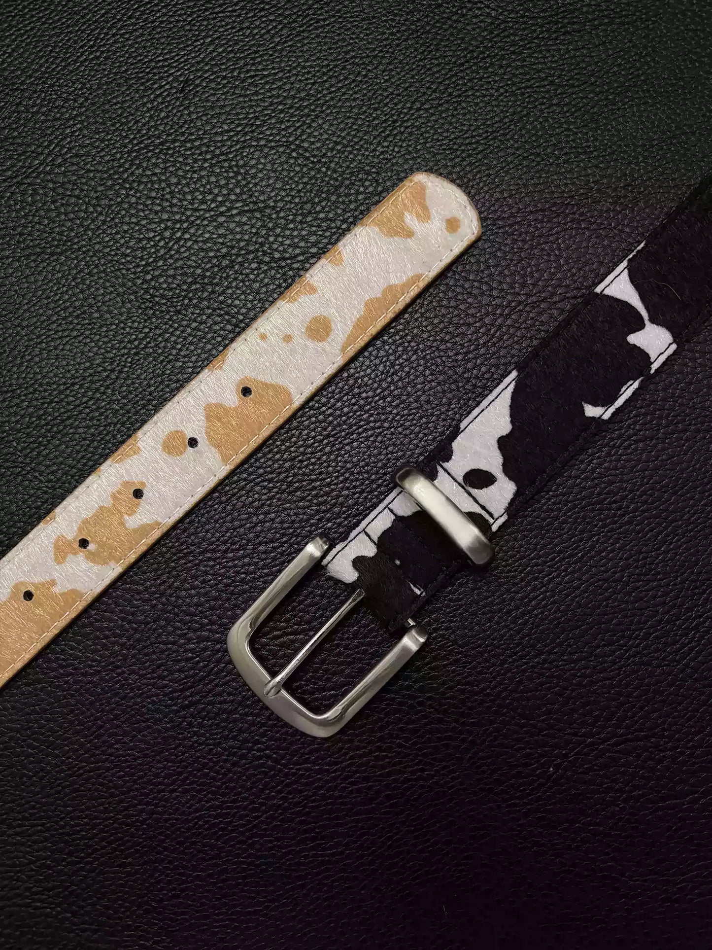 Caw Pattern Belt (2color)
