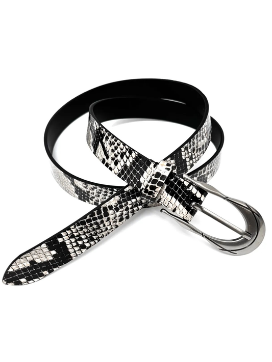 Snake Pattern Belt
