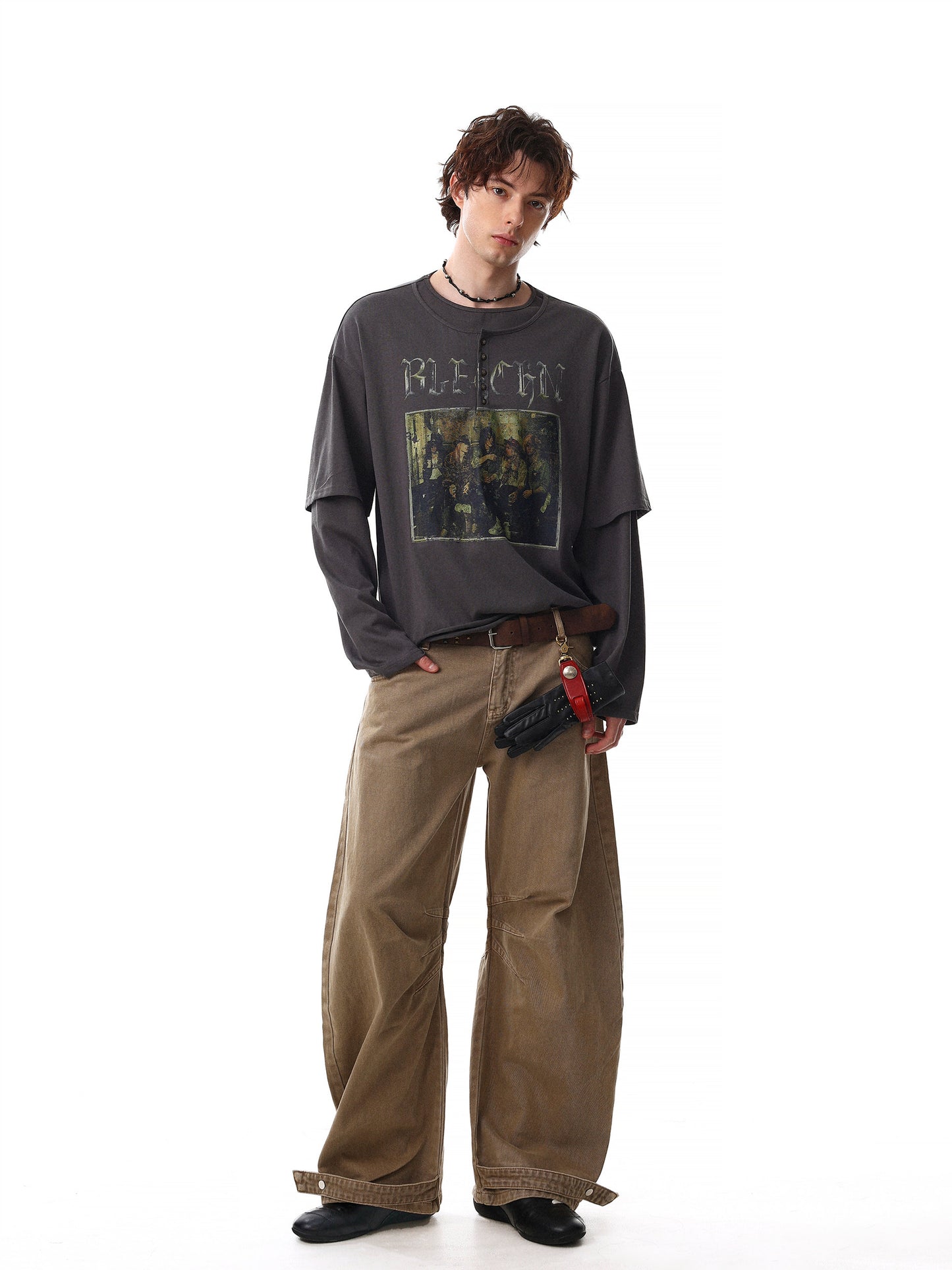 Layered Graphic Henlyneck