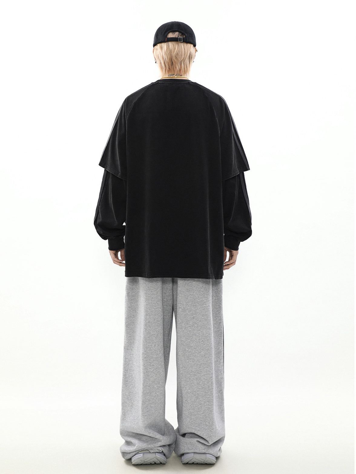 Layered Line Long T-shirt