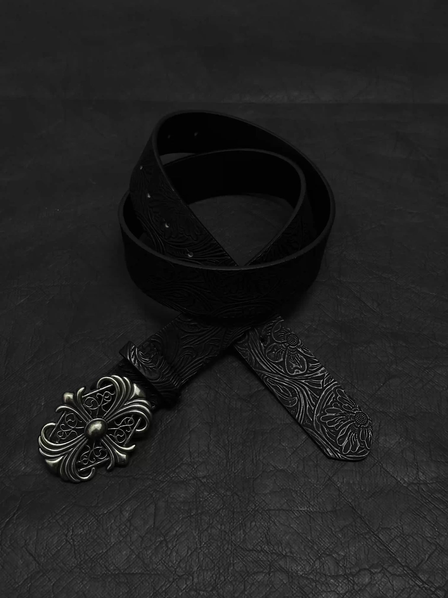 Phantom Cross Buckle Belt