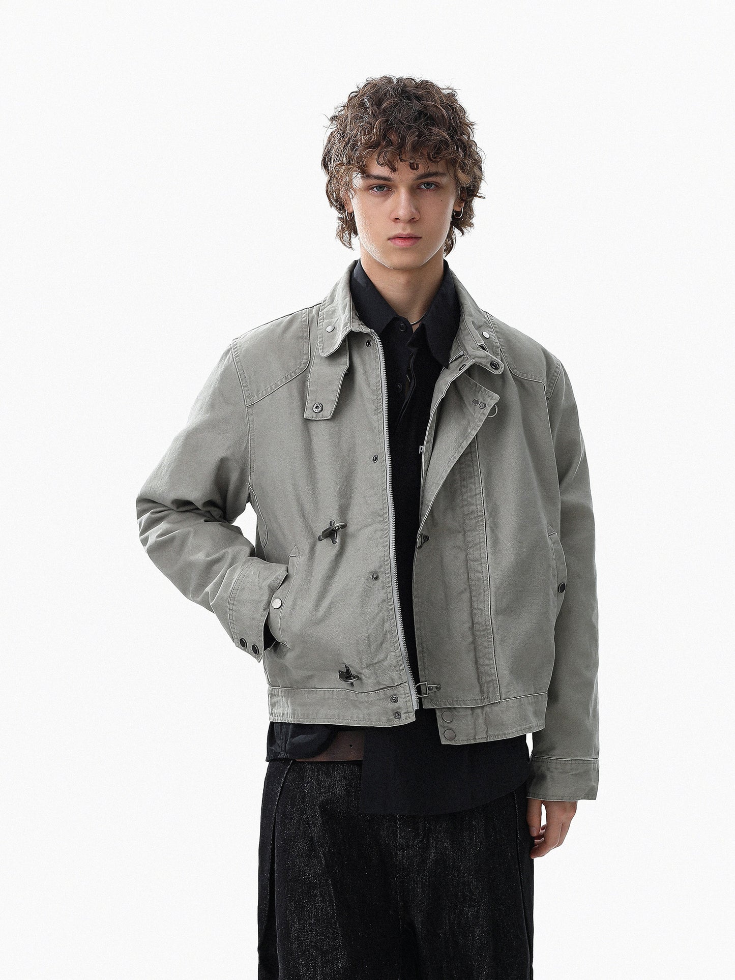 Fireman Denim Jacket (2color)