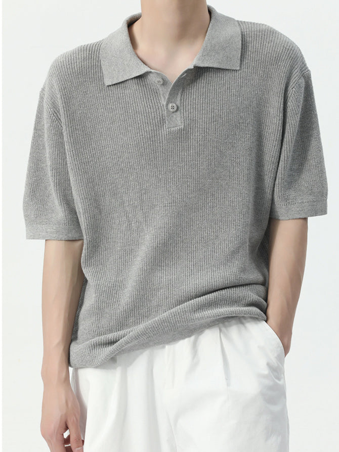 Summer Knit Polo (3color)