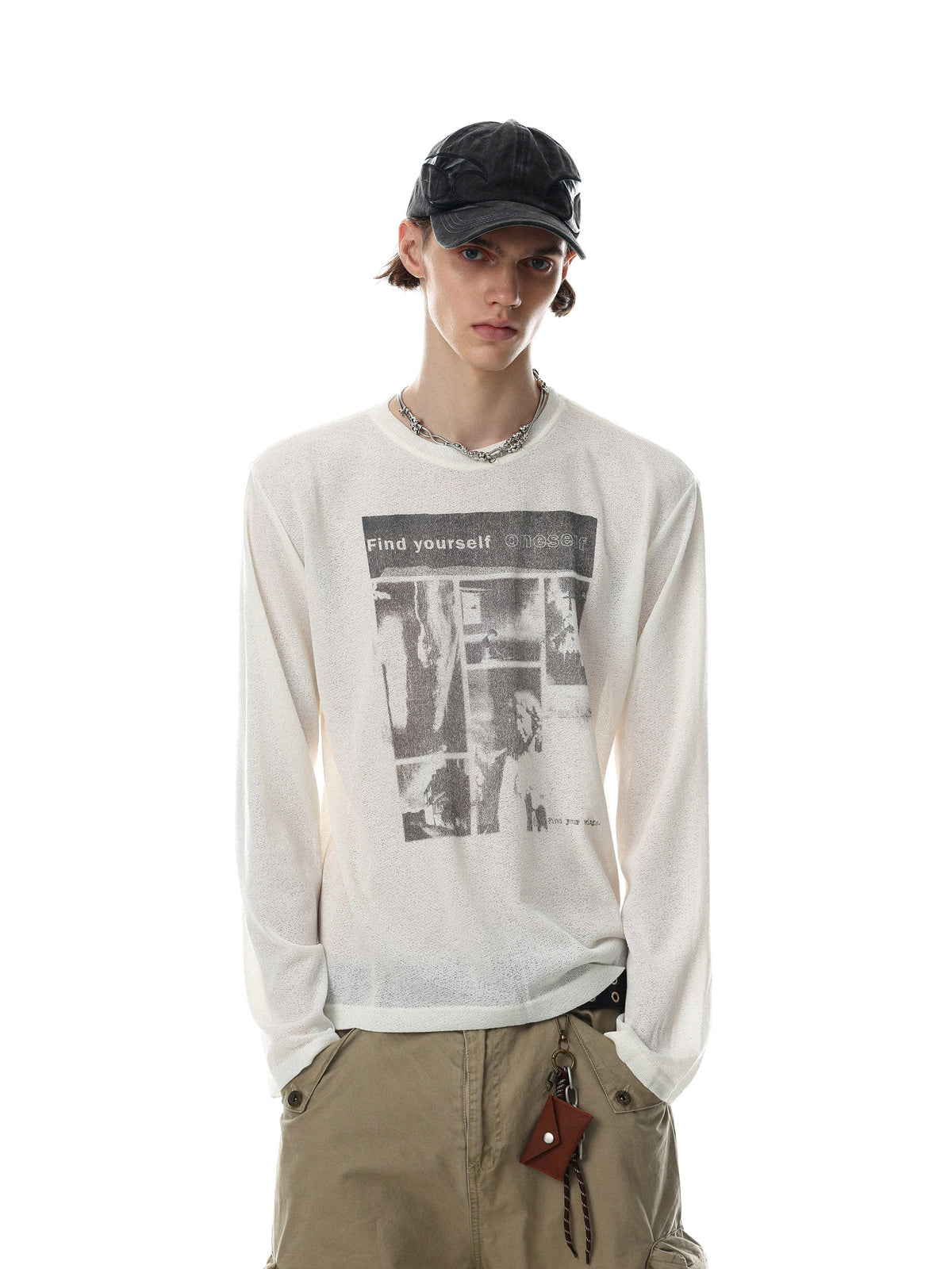 Vintage Graphic Slub Longsleeve Tee