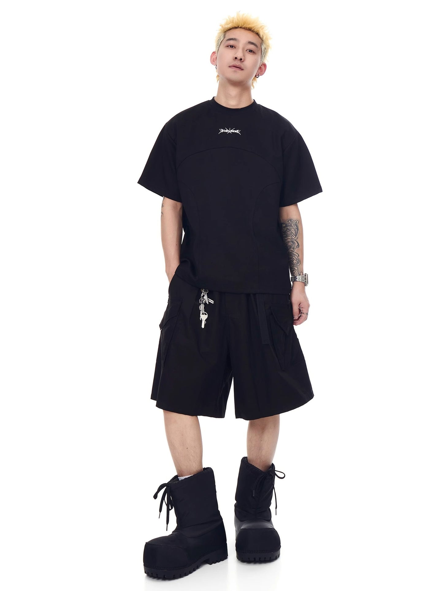 Nylon Muiti Pocket Shorts