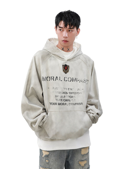 Heavy Pigment Short Hoodie (2color)