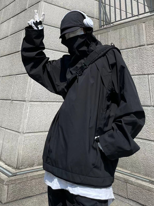 Fullbody Mountain Hooded Jacket (2color)