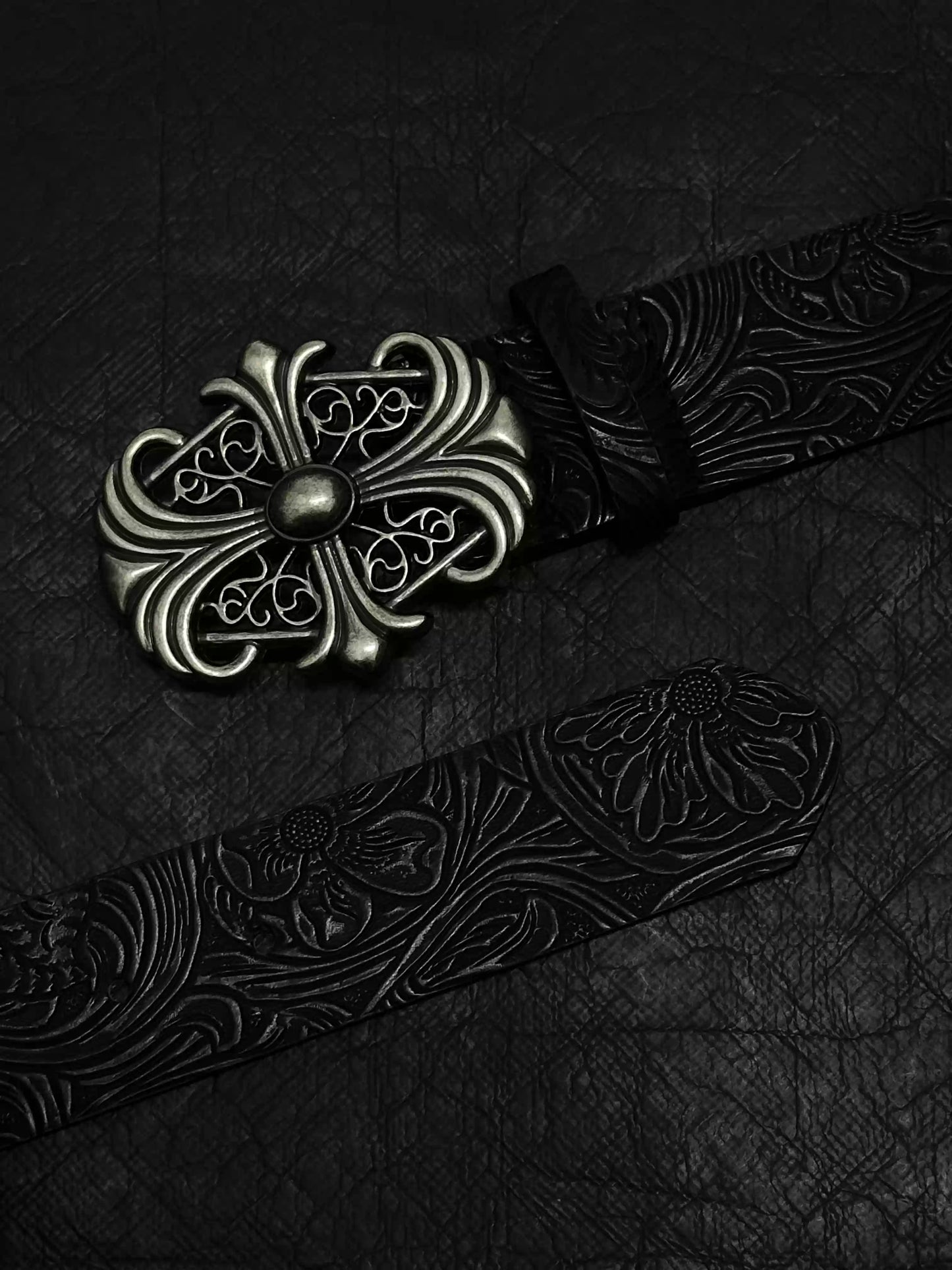 Phantom Cross Buckle Belt