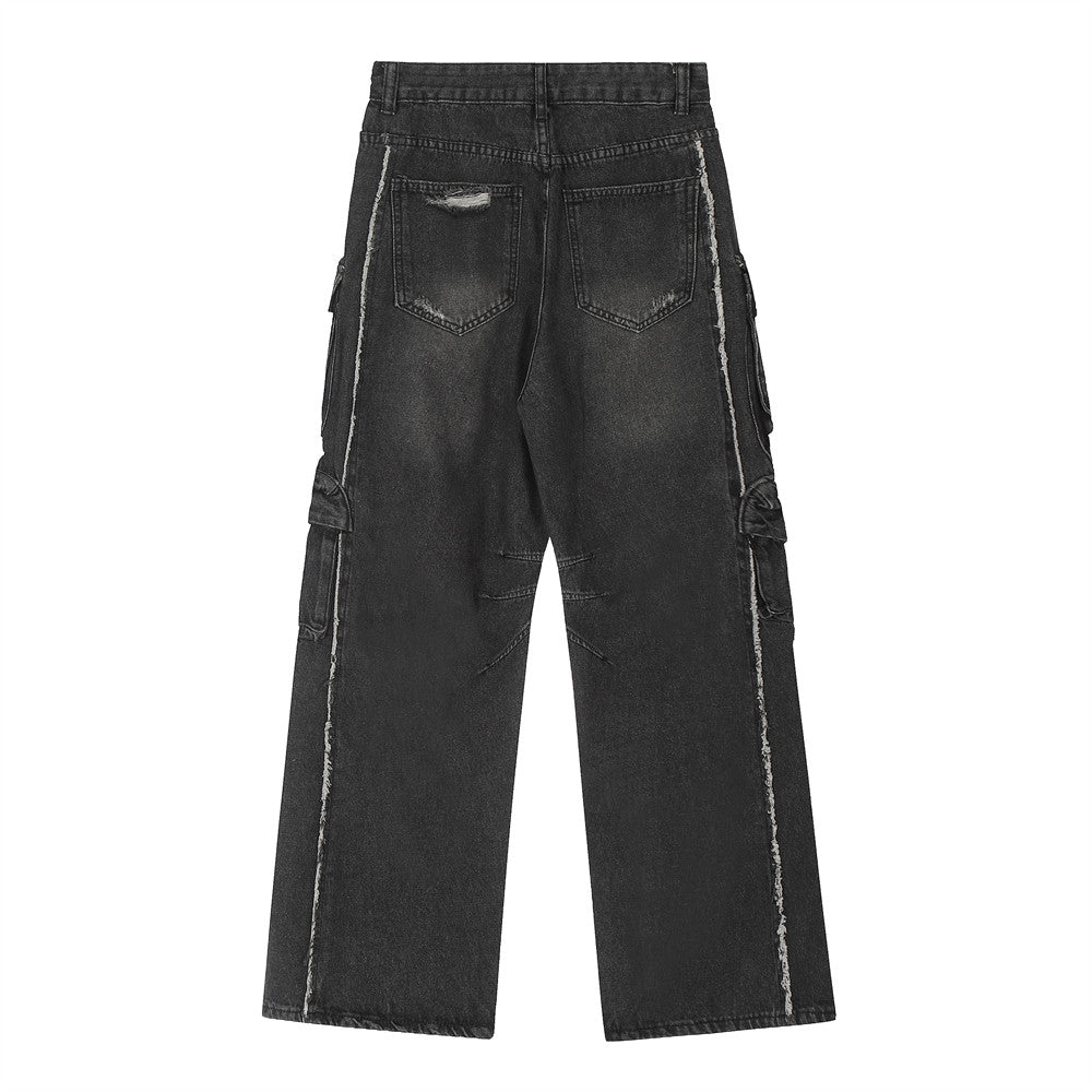 Heavy Weight Denim Cargopants (2color)