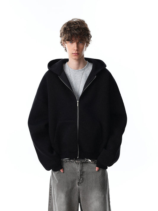 Essential Short Hoodie (2color)