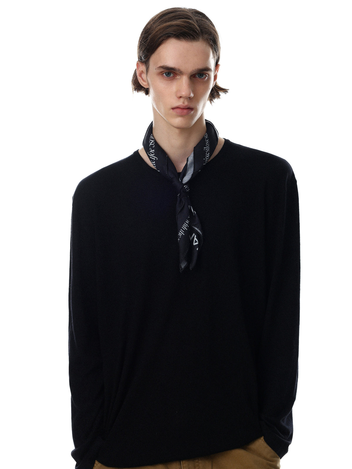 Classic Mock-Rib Oversized Long-Tee(3colors)