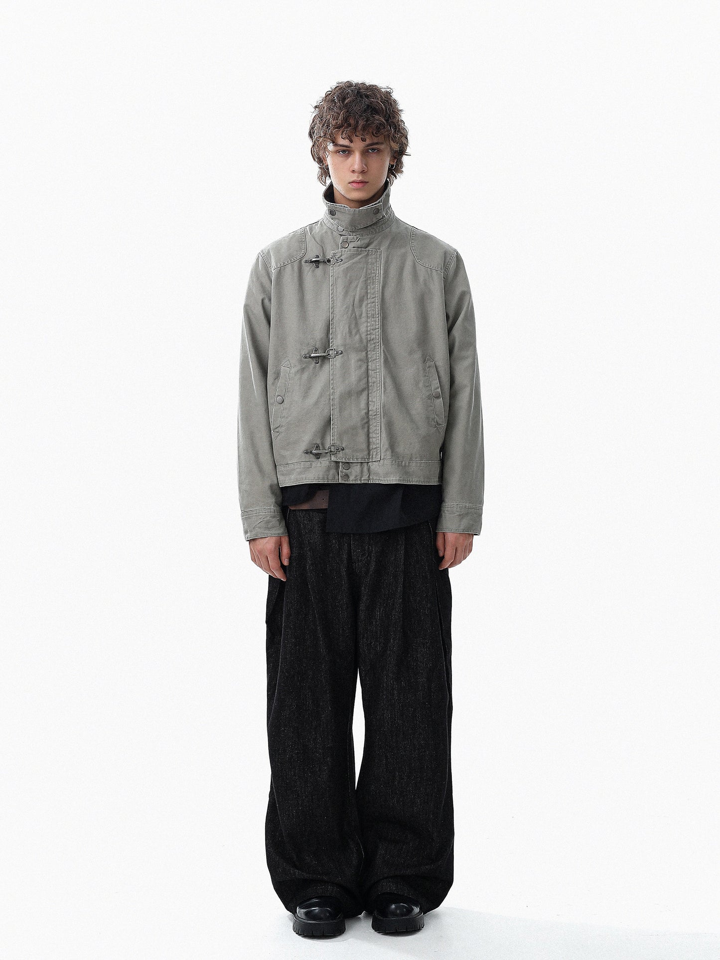 Fireman Denim Jacket (2color)