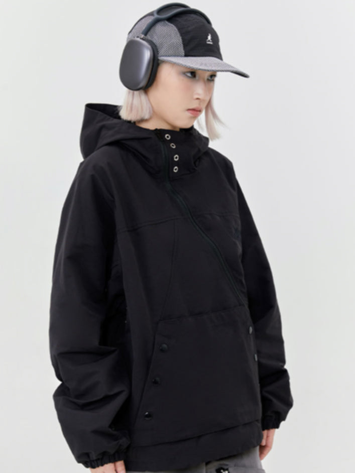 Oversized Functional Hooded Jacket (2color)