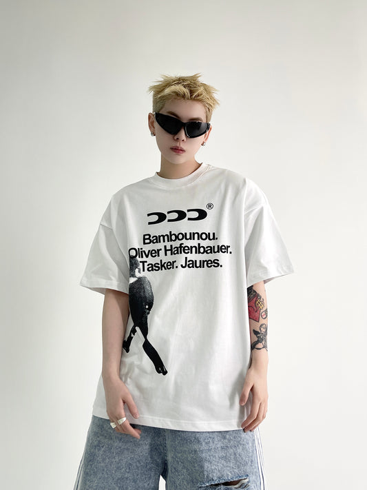 Sentence Graphic T-shirt (2color)