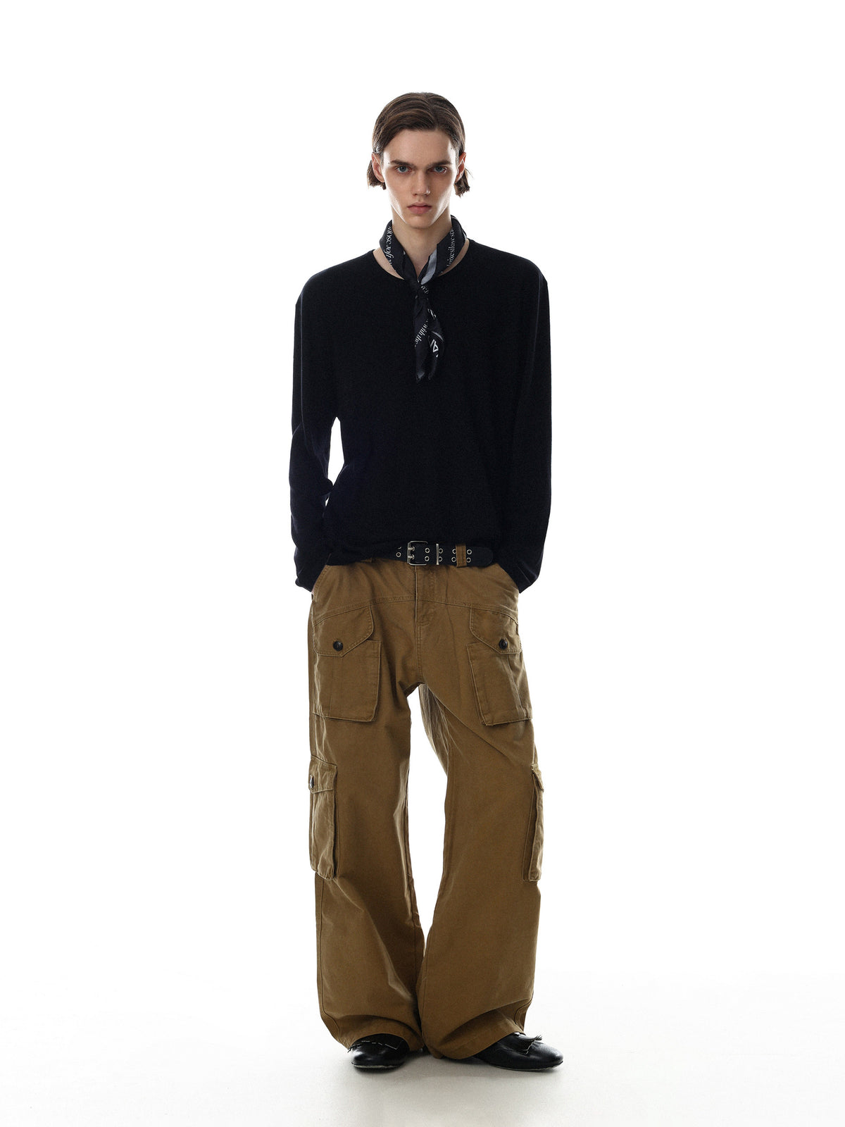 Classic Mock-Rib Oversized Long-Tee(3colors)