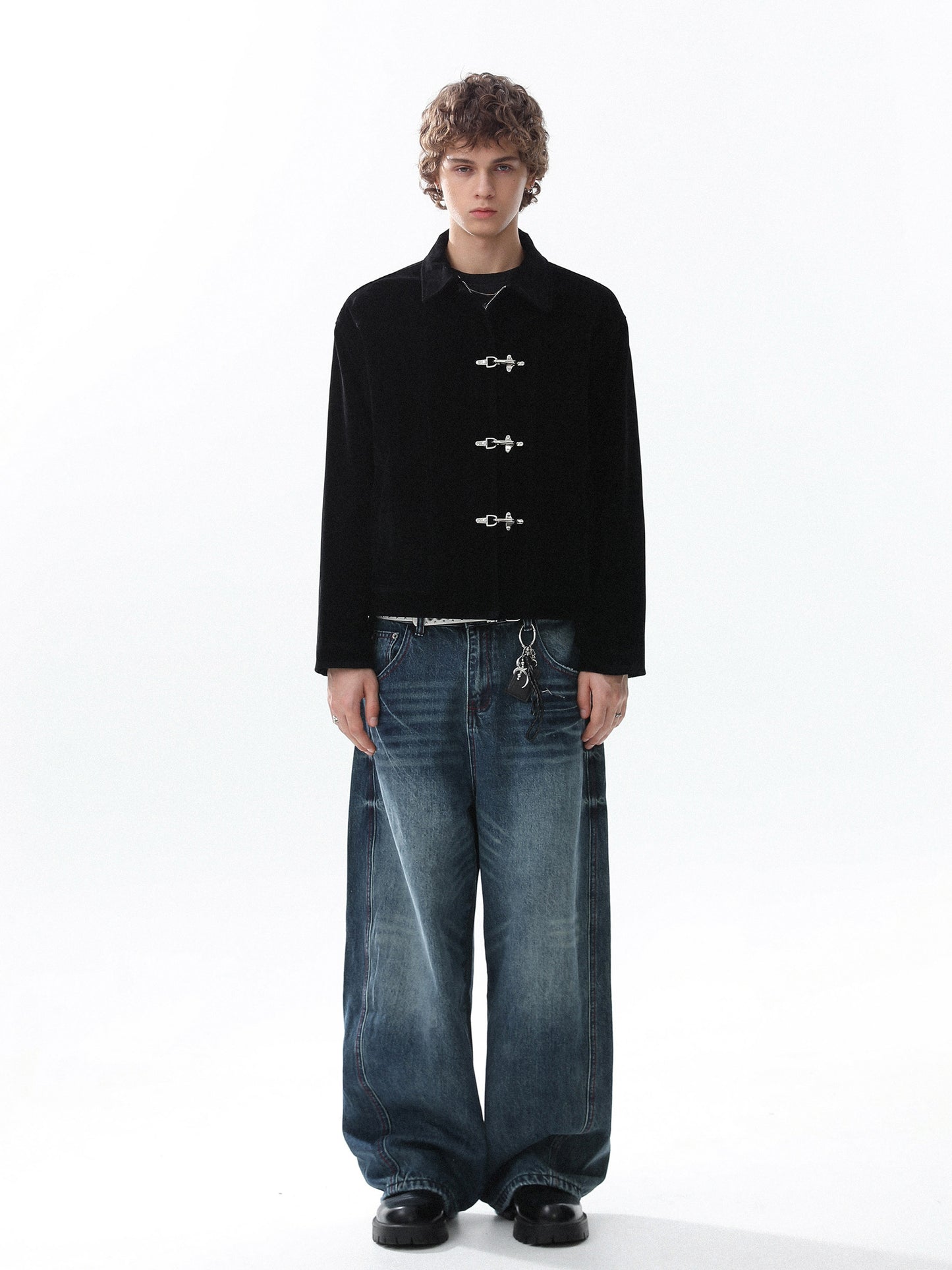 Suede Fireman Jaceket (2color)