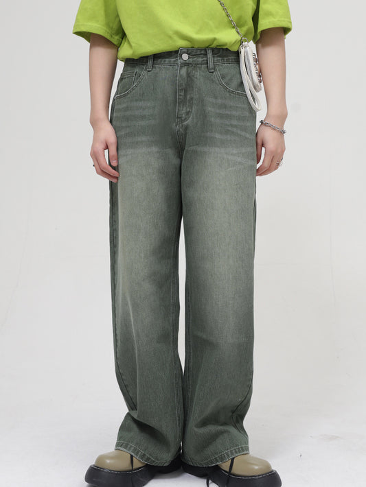 VINTAGE GREEN DENIM