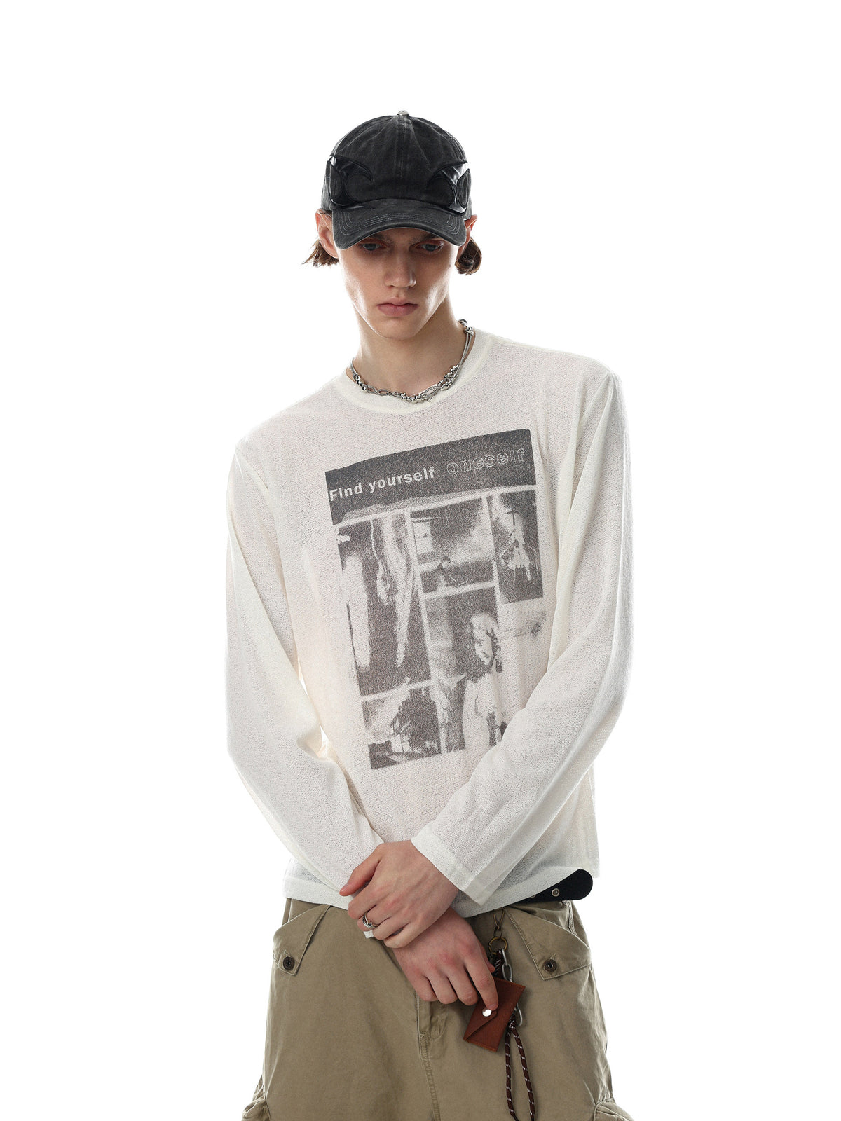 Vintage Graphic Slub Longsleeve Tee
